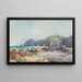 Côte de Kaikoura - Alfred Walsh — indrammet kunstværk på væggen