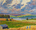 Landskab af Padasjoki - Alfred William Finch — visning af kunstværket