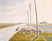 La route vers Nieuport - Alfred William Finch — visning af kunstværket