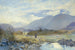 Capel Curig med Snowdon og Glyders i det fjerne, nord i Wales - Alfred William Hunt — visning af kunstværket
