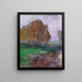 L'automne dans la vallée de Krems - Alfred Zoff — indrammet kunstværk på væggen