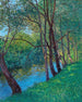 Le floden i Au ved Krems Basse-Autriche Krems Donau - Alfred Zoff — visning af kunstværket