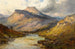 Loch Lomond Maleri, en ørken med ørredfisk nær Stirling - Alfred de Bréanski — visning af kunstværket