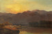 Sommeraften ved Llyn Gwynant, Nordwales - Alfred de Bréanski — visning af kunstværket