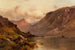 La Tête du Loch Awe, Écosse - Alfred de Bréanski — visning af kunstværket