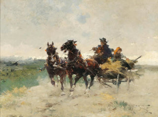 Alfredo Tominz - Returning Home From The Fields.webp