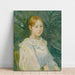 Reproduktion af maleriet Alice Gamby i buste - Berthe Morisot