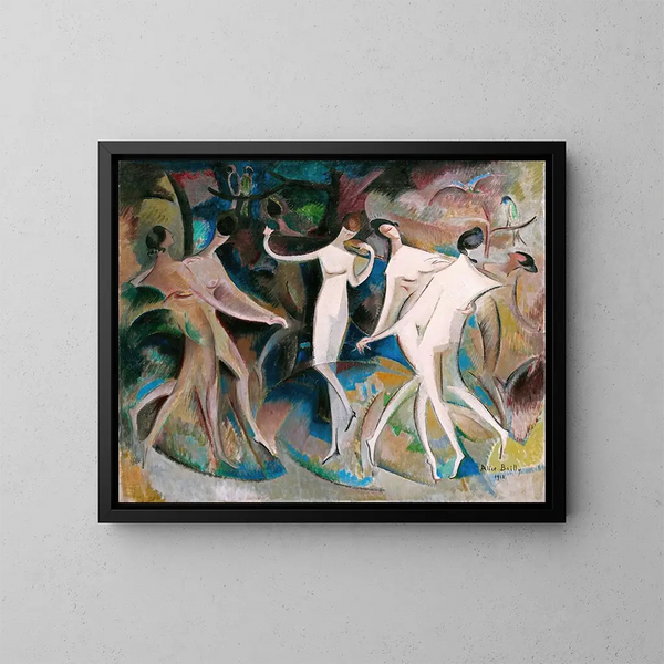 Skønheder fantasifulde - Alice Bailly — indrammet kunstværk på væggen
