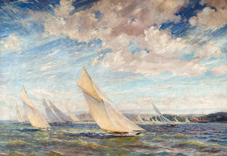 Alice Maude Taite Fanner - Yacht Racing In The Solent.webp