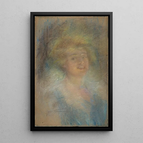 Reproduktion af maleriet En lækker aften - Alice Pike Barney