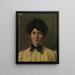 Agnès - Alice Pike Barney — indrammet kunstværk på væggen