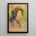 Reproduktion af maleriet Bacchante trist - Alice Pike Barney