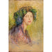 Reproduktion af maleriet Bacchante trist - Alice Pike Barney