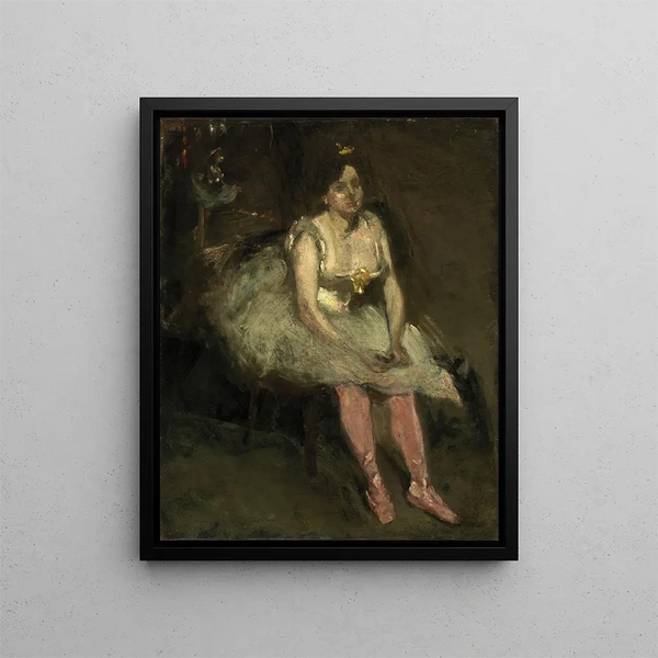 Ballerines - Alice Pike Barney — indrammet kunstværk på væggen