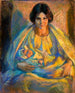 Par Lamplight - Alice Pike Barney — visning af kunstværket