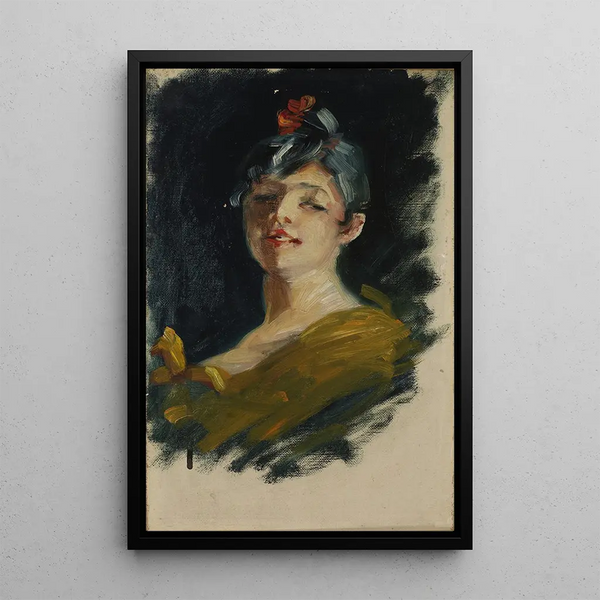 Reproduktion af maleriet I livet - Alice Pike Barney