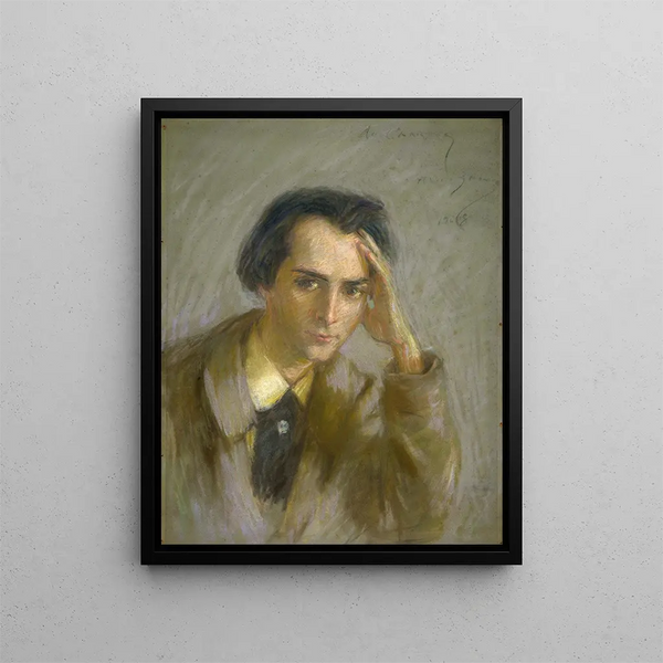José De Charmoy - Alice Pike Barney — indrammet kunstværk på væggen