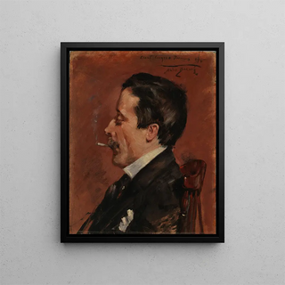 Alice Pike Barney - Man with Cigarette.webp