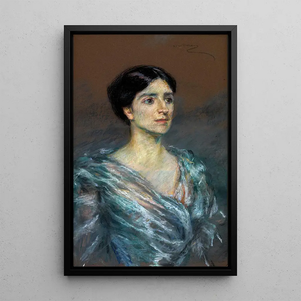 Marianne Girard - Alice Pike Barney — indrammet kunstværk på væggen