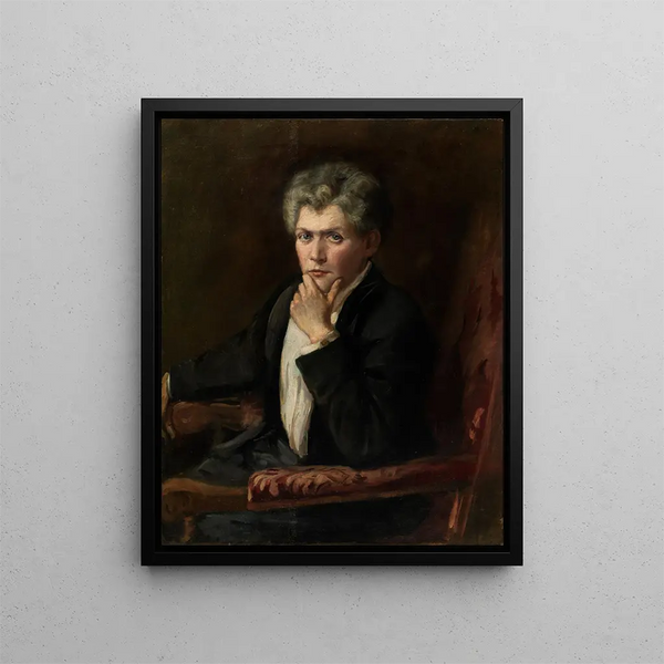 Marie Huet - Alice Pike Barney — indrammet kunstværk på væggen