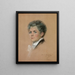 Marie Huet la Peintre - Alice Pike Barney — indrammet kunstværk på væggen