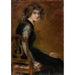 Reproduktion af maleriet Singe de compagnie - Alice Pike Barney