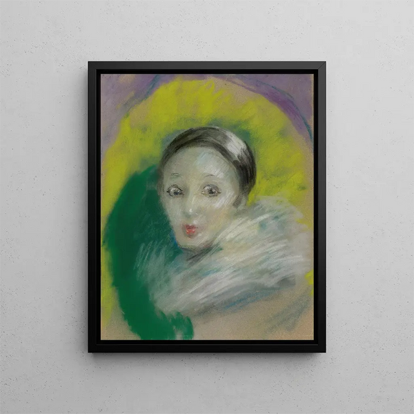 La folie lunaire - Alice Pike Barney — indrammet kunstværk på væggen