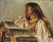 Natalie og Missal - Alice Pike Barney — visning af kunstværket