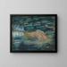 Ophelia - Alice Pike Barney — indrammet kunstværk på væggen