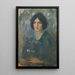 Reproduktion af maleriet Le globe de cristal - Alice Pike Barney