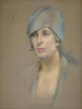 Le besøgende Mme Richard P. McCullough - Alice Pike Barney — visning af kunstværket