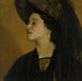 Alla Nazimova - Edward Emerson Simmons — visning af kunstværket