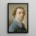Reproduktion af maleriet Selvportræt - Allan Ramsay