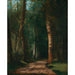 Reproduktion af maleriet Allée i en skov - Camille Pissarro