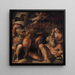 Giorgio Vasari - Arezzo Allegori | Maleri — indrammet kunstværk på væggen