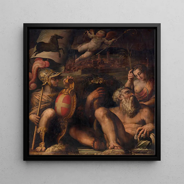 Allégorie d'Arezzo - Giorgio Vasari