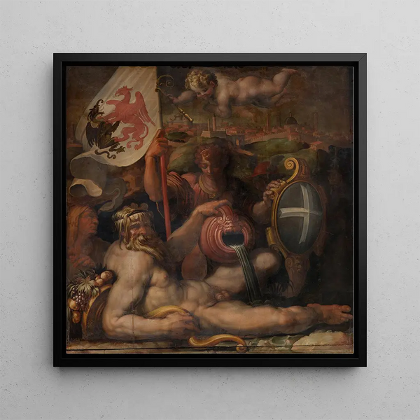 Allégorie de Volterra - Giorgio Vasari