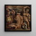 Allégorie du Casentino - Giorgio Vasari — indrammet kunstværk på væggen