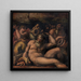 Allégorie du Chianti - Giorgio Vasari — indrammet kunstværk på væggen