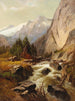 Ruisseau de montagne - Alois Wolf — visning af kunstværket