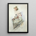 Reproduktion af maleriet af frontispice af Le Pater - Alphonse Mucha