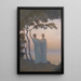 Reproduktion af maleriet Kontemplation - Alphonse Osbert