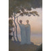 Reproduktion af maleriet Kontemplation - Alphonse Osbert