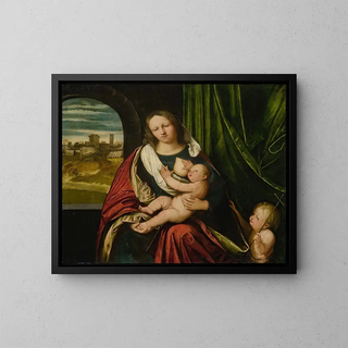 Altobello Melone - Madonna and Child with the Infant Saint John.webp