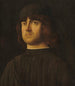 Portrait af en mand - Alvise Vivarini — visning af kunstværket