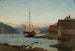 ten i Balestrand - Amaldus Nielsen — visning af kunstværket