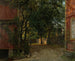 Le journal du soir arrive à Majorstuveien 8 - Amaldus Nielsen Source: Tableau Le journal du soir arrive à Majorstuveien 8 - Amaldus Nielsen | Reproduction — visning af kunstværket