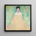 Amalie Zuckerkandl - Gustav Klimt — indrammet kunstværk på væggen