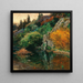 "Ambiance du soir, motif du parc de S. K. H. l'archiduc Joseph à Fiume" af Olga Wisinger-Florian — vægpræsentation af kunstværket