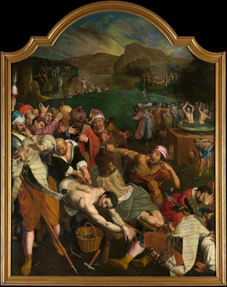 Ambrosius Francken I - The Martyrdom of Saint Crispin and Saint Crispinian.webp
